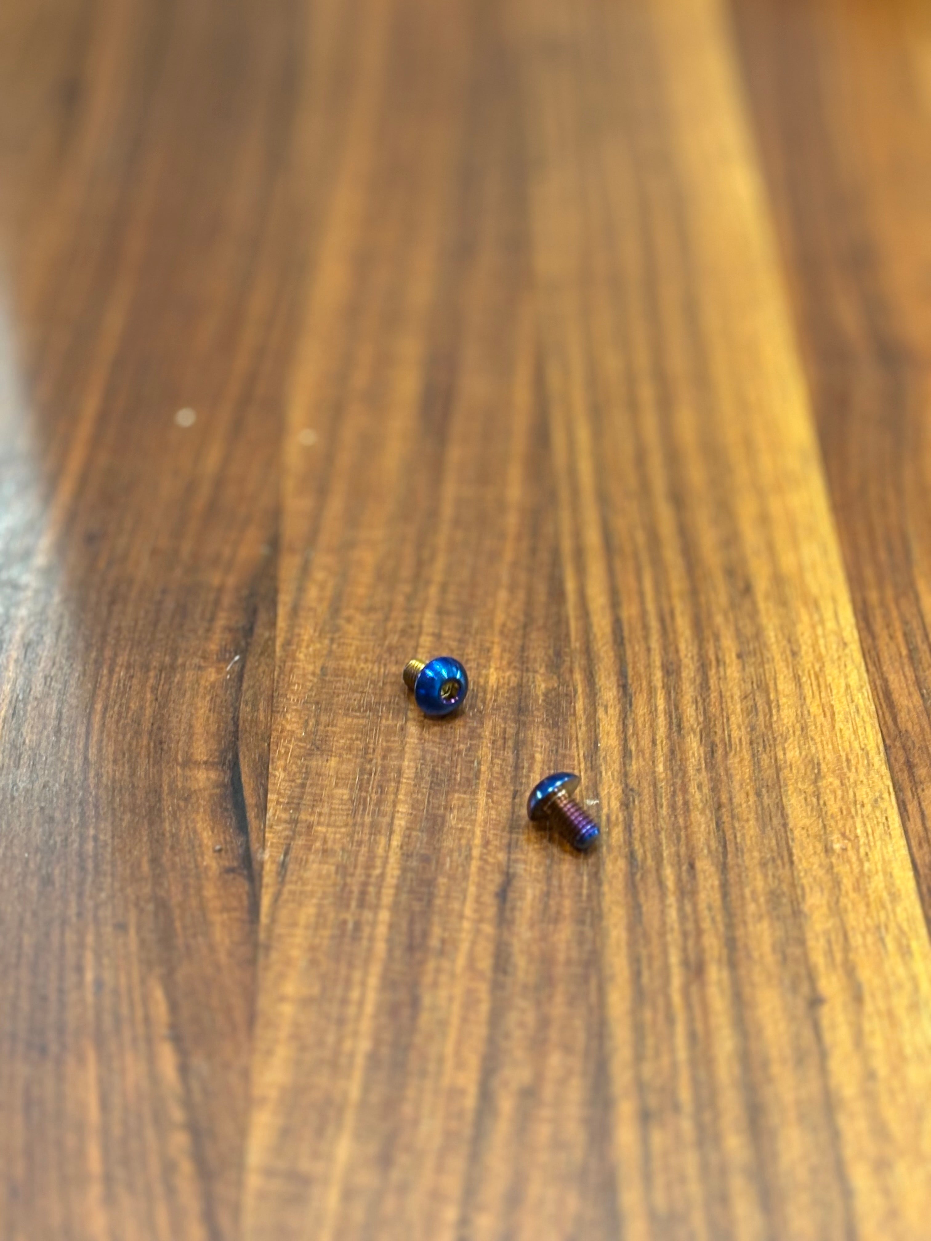 Ultra Bee Dashboard Titanium Bolts (set of 2)