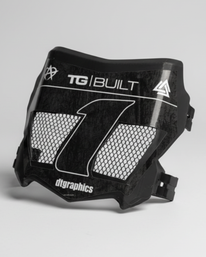 Vented Motocutz Plate With Decal